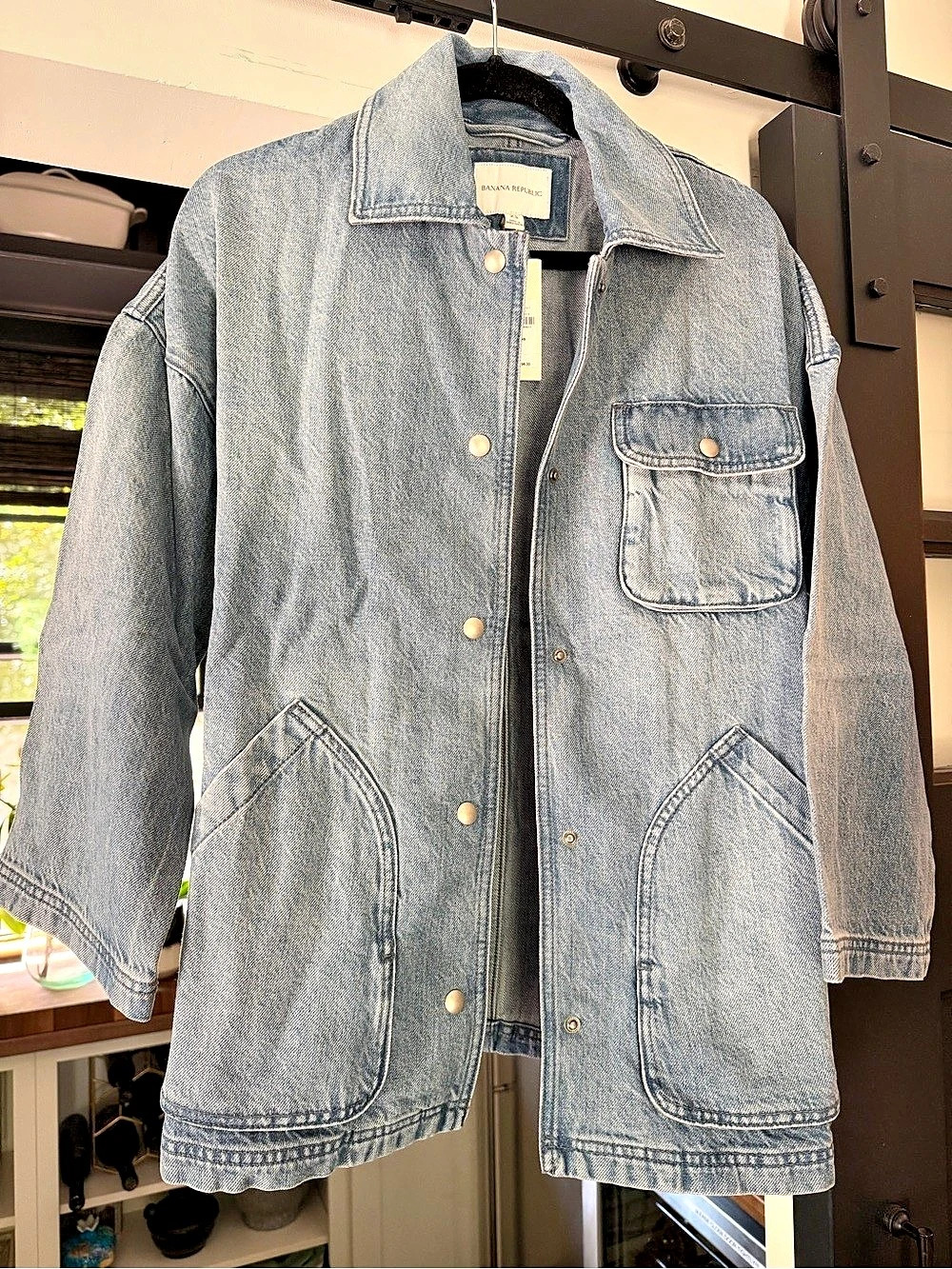 Banana Republic Denim Jacket Blue XS NWT